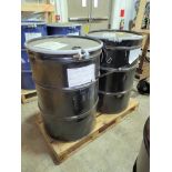 Lot - 2-1/2 in. Grinding Balls in (2) Drums (Weight: 2,000-lb. Per Drum) on (1) Pallet