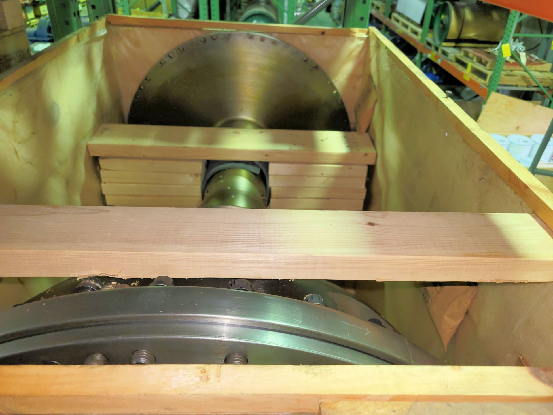 Lot - (1) Input Rotating Hydraulic Coupling in (1) Crate with (2) 50-lb. Drums of Activated Charcoal - Image 2 of 4