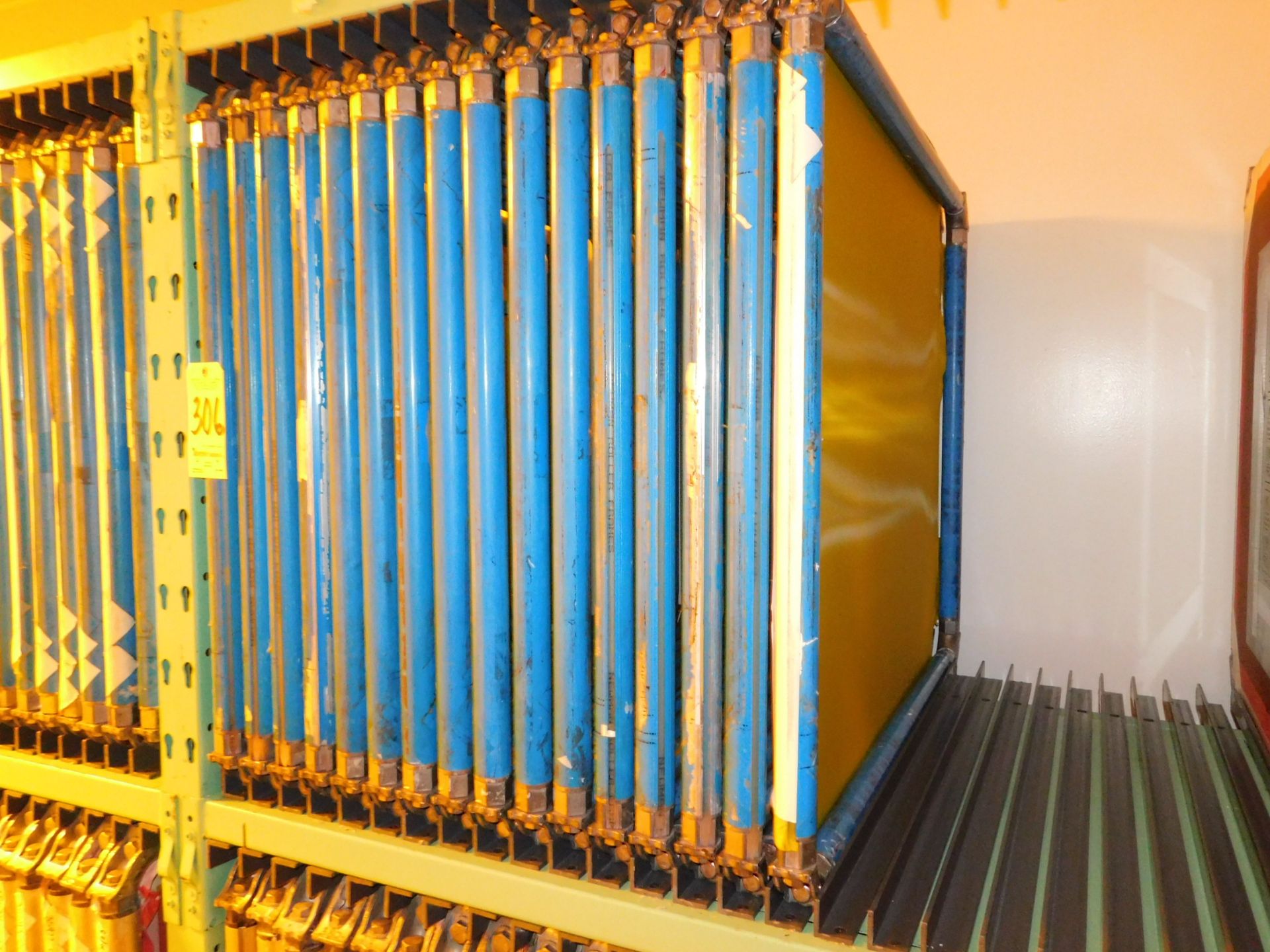 (16) Newman Roller Screen Printing Frames, 36" X 44" Outside Diameter