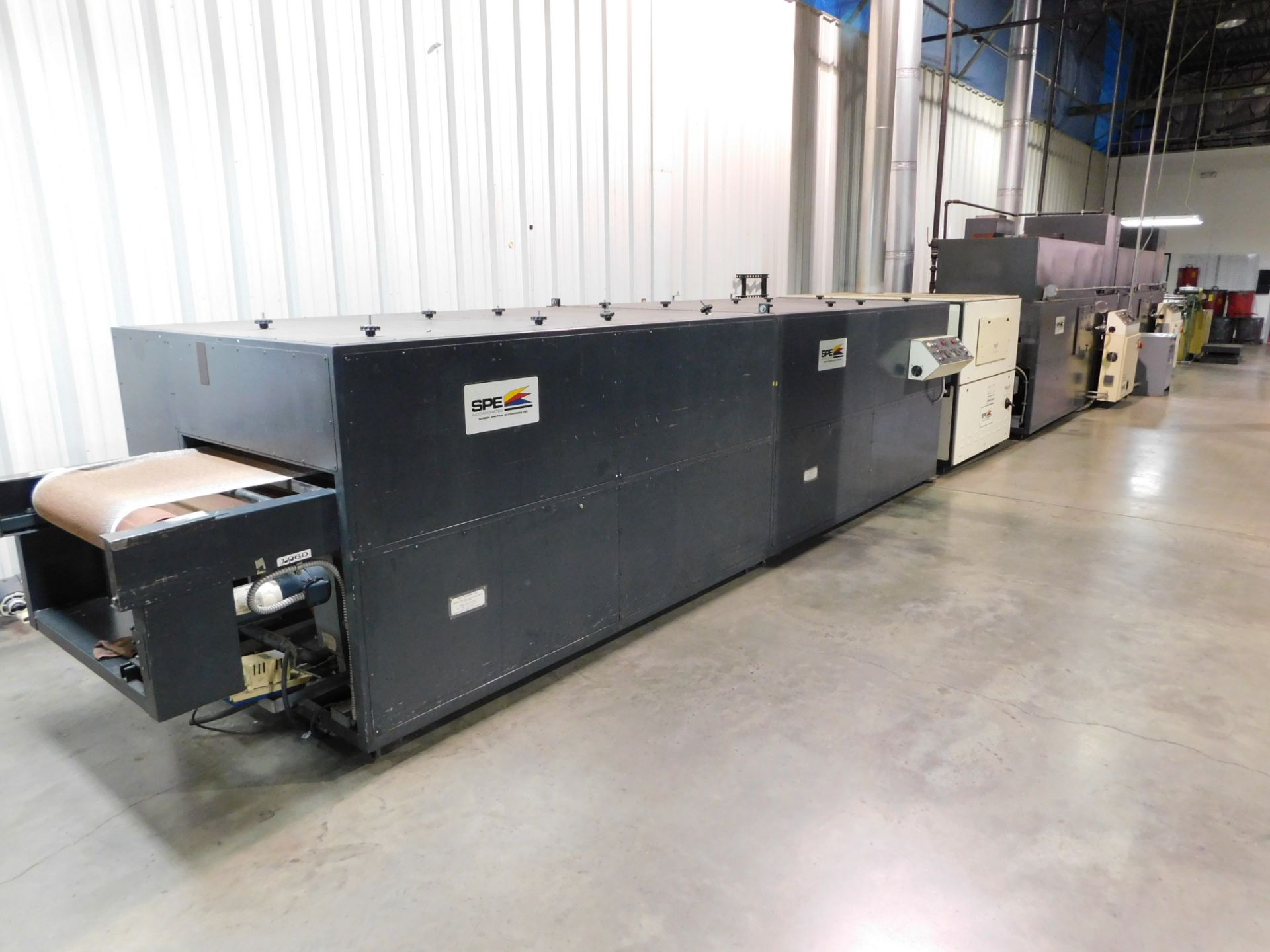 Drying Line Consisting of SPE UV Curing Oven, SPE Millenium 305-2-IS UV Curing Reactor, s/n 4825- - Image 13 of 13