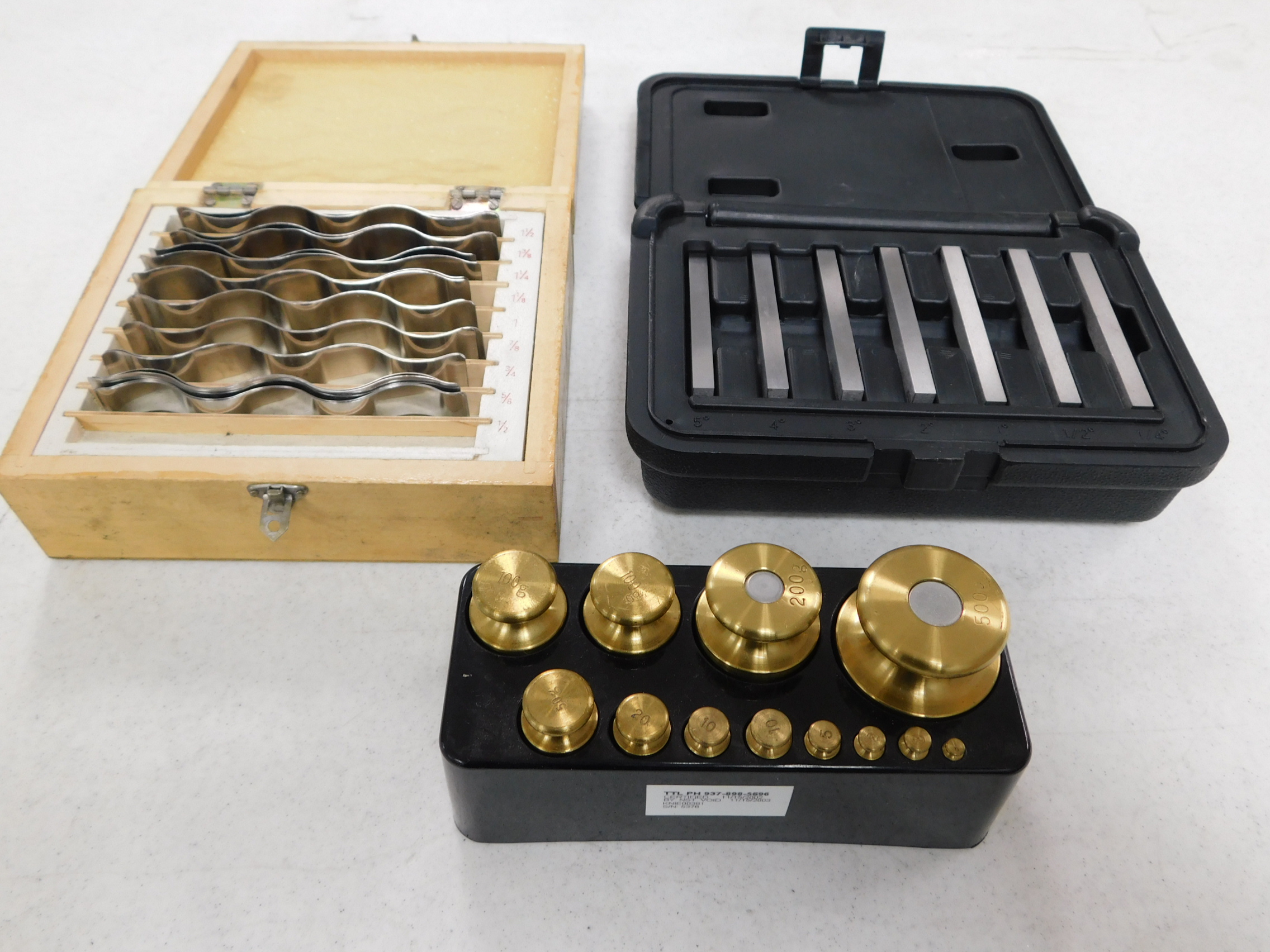 Shars 303-7251 9-Piece Wavy Parallel Set – 1/2