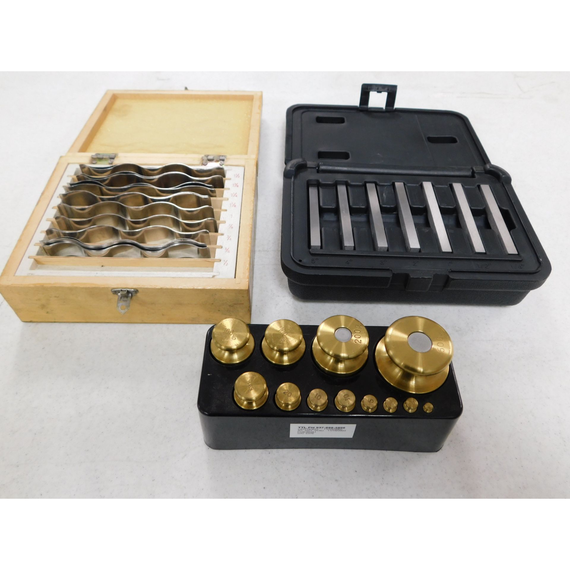 Shars 303-7251 9-Piece Wavy Parallel Set – 1/2