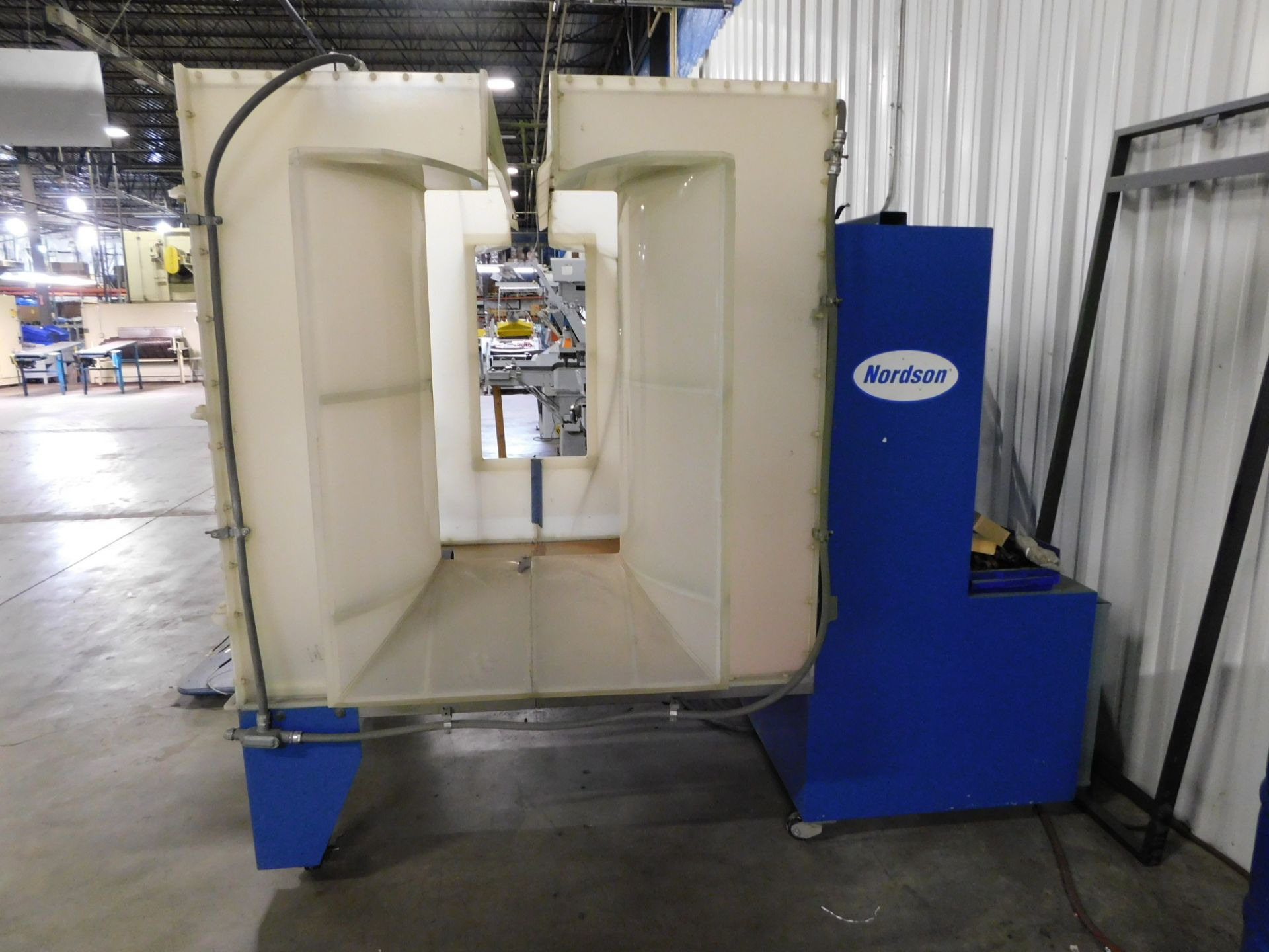 Nordson Econo Coat Series II, Model 180780-A02 Manual Powder Coat Booth, s/n 04180, with Nordson - Image 2 of 8