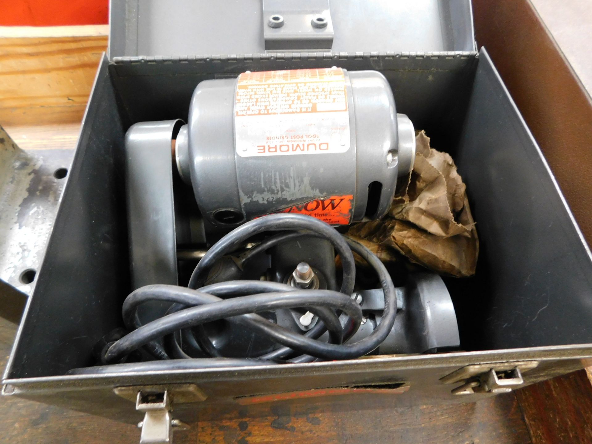 Dumore Model 44-011 Tool Post Grinder with Case
