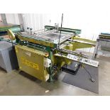SVECIA Mdoel SM Screen Printing Machine, s/n 1-21580