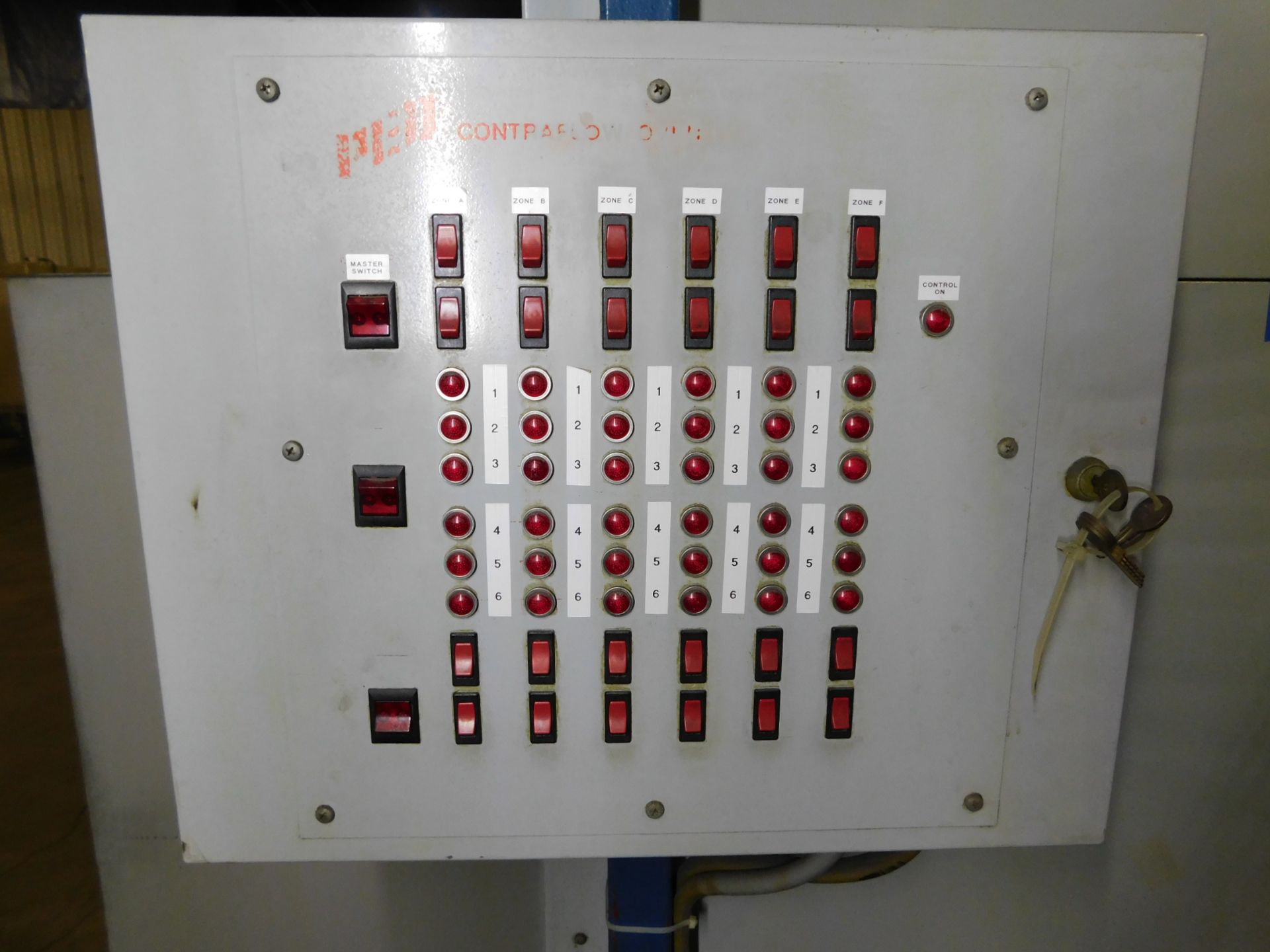 PED Contraflow Curing Oven, s/n 0981004, UV Pass Through - Image 6 of 7