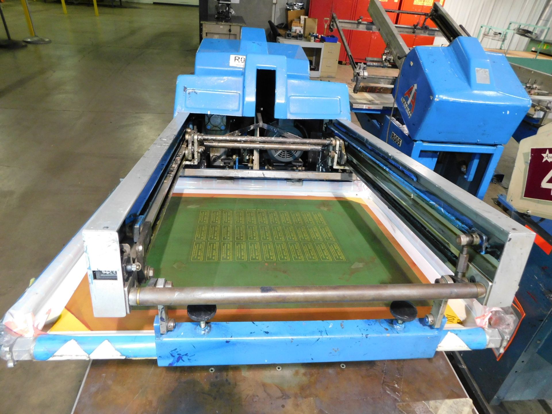 American Screen Printing Machine, Model Cameo Screen Printing Machine, 110/1/60 - Image 3 of 6