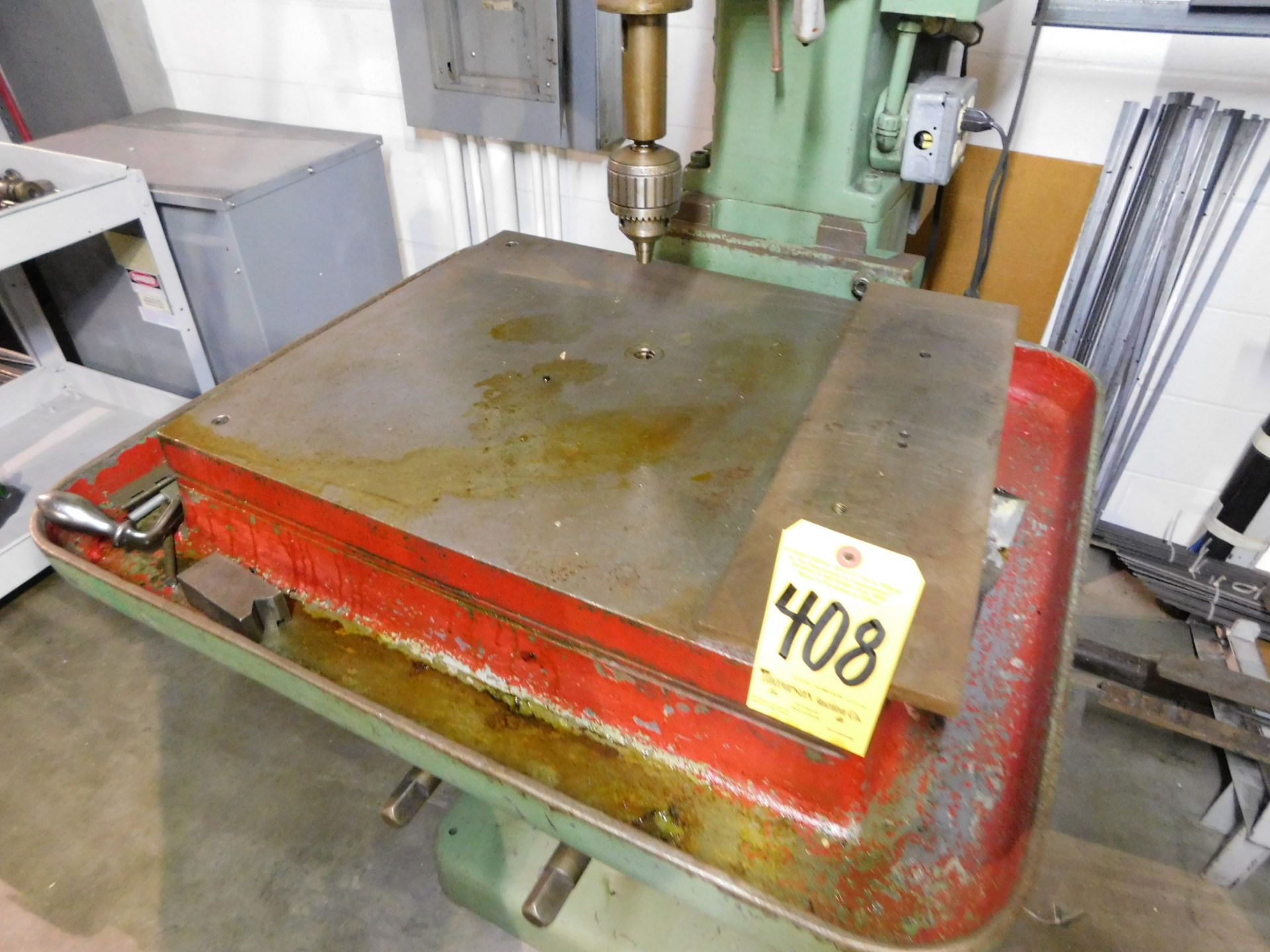 Edlund Model 2F-15 Single Spindle Drill Press, s/n 70310, 15" - Image 3 of 5