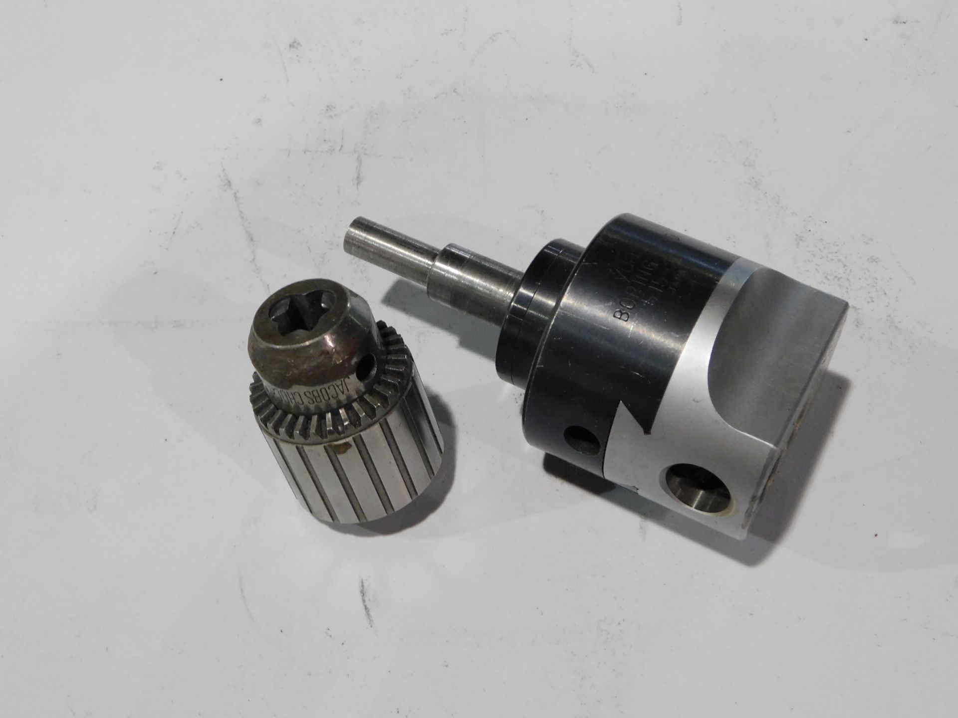 Yuasa 515-203 Boring Head, and Jacobs 1/2" Drill Chuck