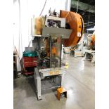 Bliss Model C-35 OBI Punch Press, s/n 53333/HP41643, 35 Ton, 3" Stroke, 2 1/2" Adjustment, 10 3/4"