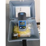 HACH Model DR300 Pocket Colorimeter, Metal Table, and Foreman's Bench and Contents