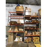 Pallet Shelving, (2) Sections, 16' H X 8' W X 42" Deep, with Wire Decking