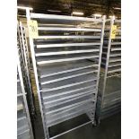 Channel Mfg. Aluminum Tray Rack on Casters, 69" X 30" X 26" Deep