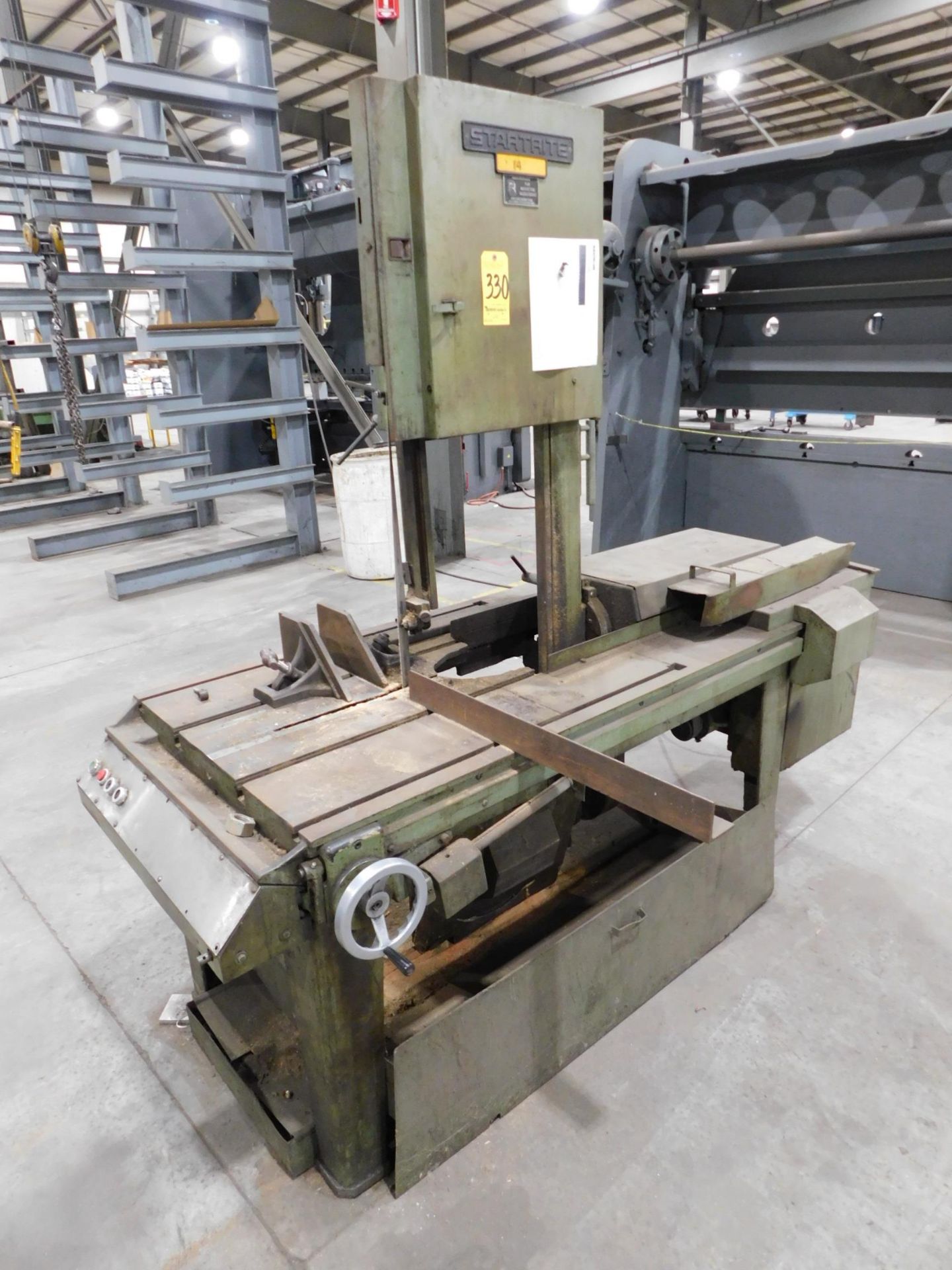 Start-Rite Model VT460 Tilt Frame Vertical Band Saw, s/n 20154, 18” X 20” Capacity, Blade 1”, 45