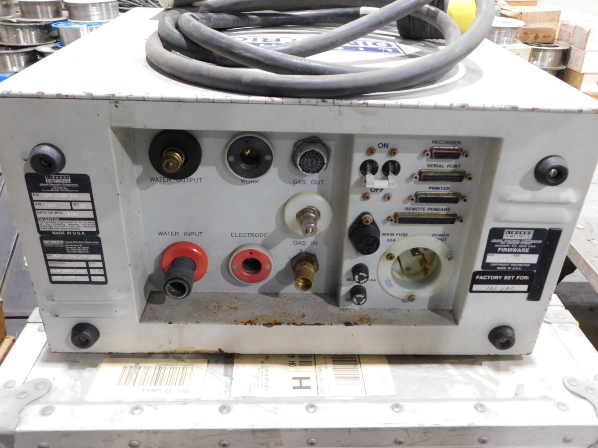 Liburdi Dimetrics Centaur III, Model PTW-1 Portable Tube Welder, s/n 1029, 120/1/60, with Liburdi - Image 5 of 5