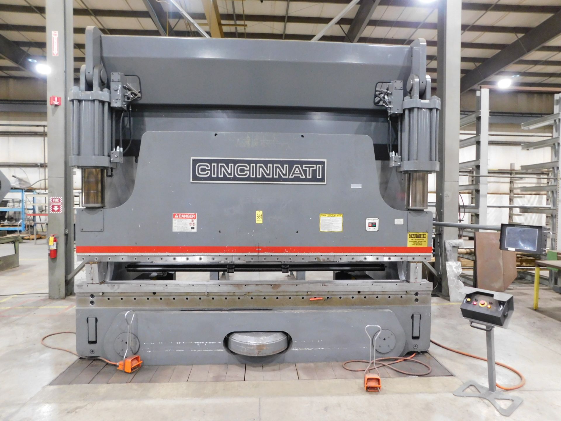 Cincinnati Model Proforma 350PF X 12 CNC Hydraulic Press Brake, s/n 54485, New 2010, Cincinnati CBII