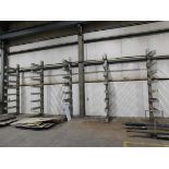 (5) Cantilever Rack Stands, 14'6" H with 40" Arms