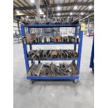 Press Brake Tooling Cart with Short Die Pieces