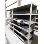 Metal Shelving Unit, Welded Construction, 80" H X 113" W X 20" Deep, Empty