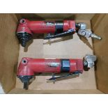(2) Chicago Pneumatic Right Angle Grinders, Model CP9121BR