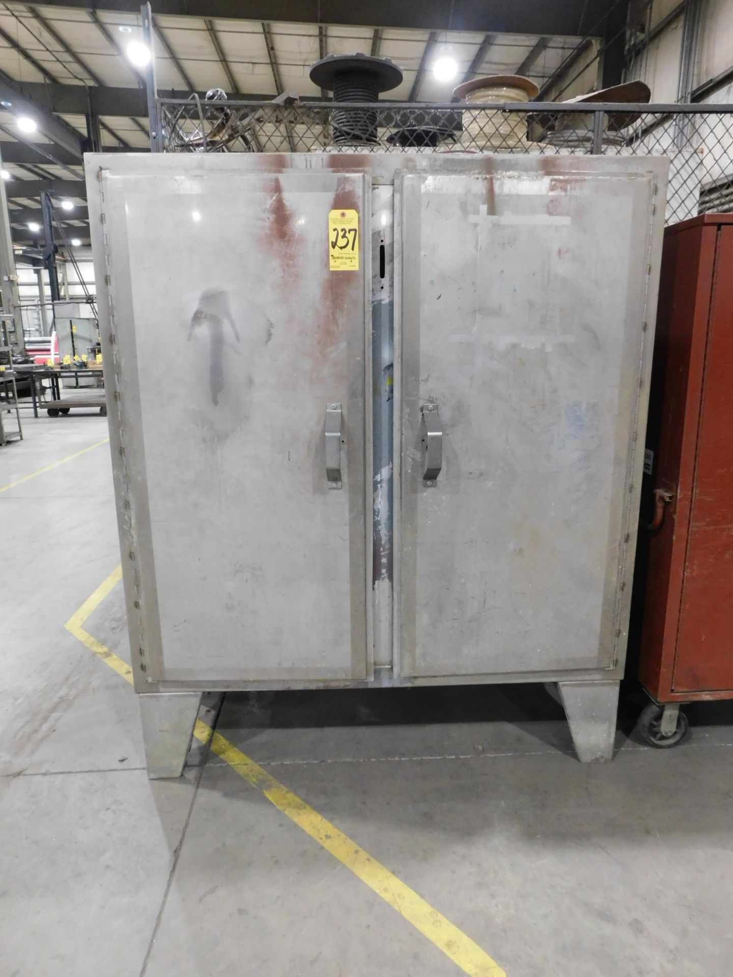 2-Door Metal Storage Cabinet