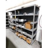Metal Shelving Unit, Welded Construction, 80" H X 113" W X 20" Deep, with Contents