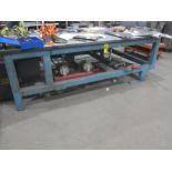 Welding/Layout Table, 1" Steel Top with 1/4" Aluminum Top Plate, 72" X 120" X 36", No Contents