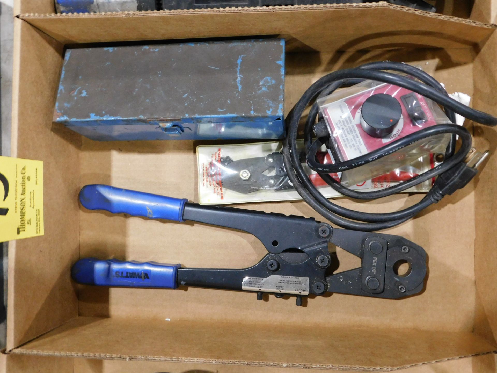 Crimping Tools, Spearhead Gasket Cutter, and Variable Speed Control