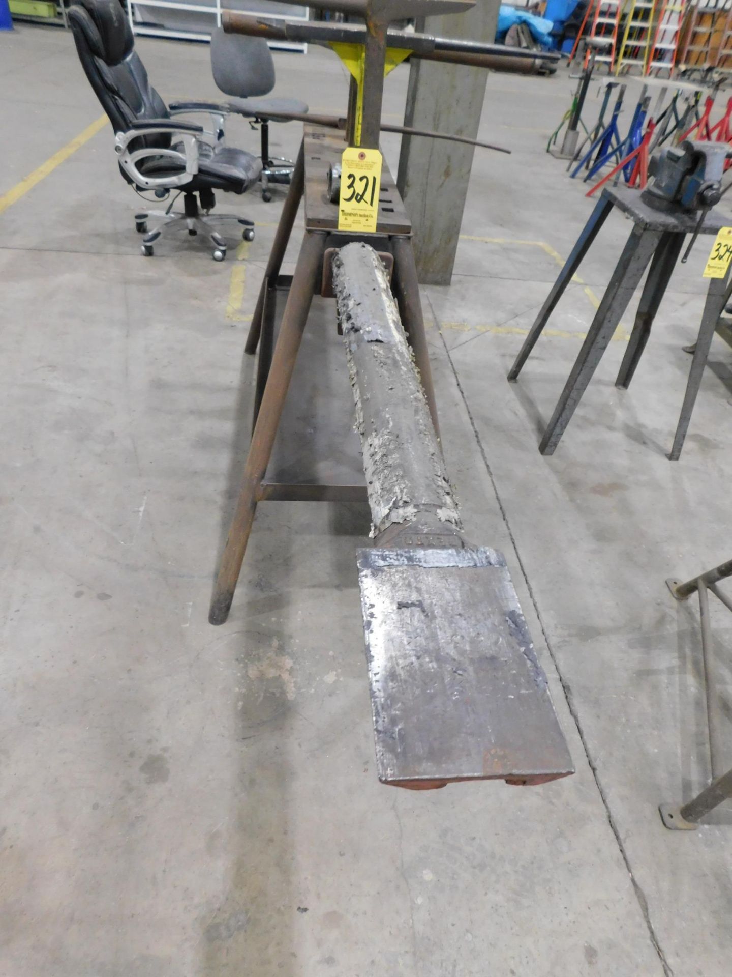 Pexto Metal Fabricators Bench with Blacksmith Tools - Image 2 of 6