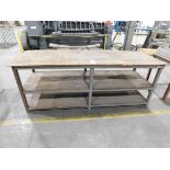 Shop Table, 34" X 96" X 36" High