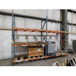 Pallet Shelving, 2-Sections, 12' H X 8' W X 42" Deep