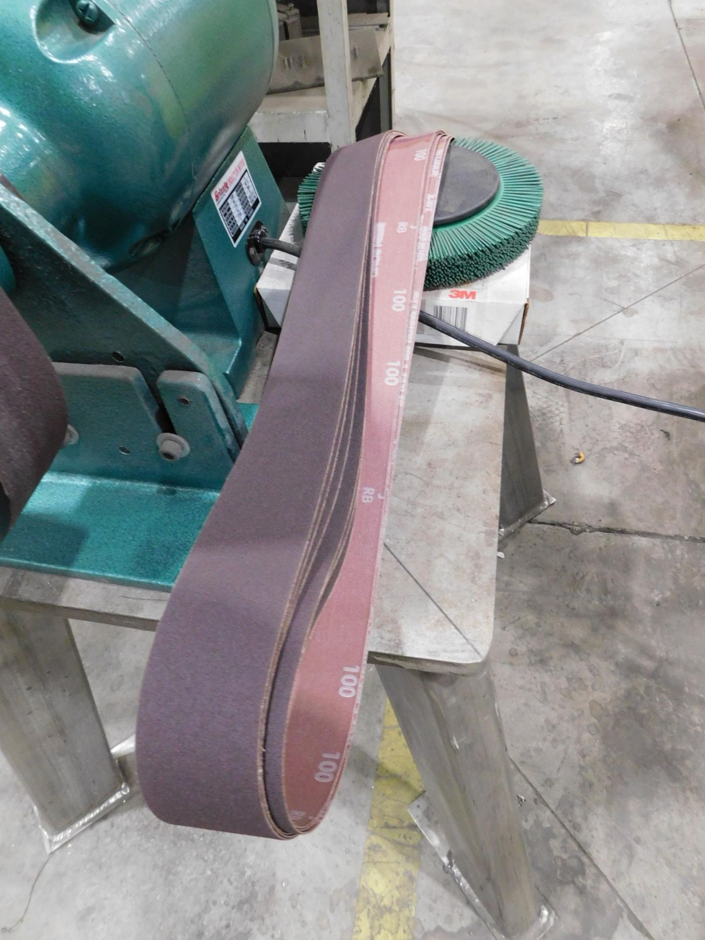 Grizzley Model G1015 Sander/Buffer, 2" X 72" Belt, 1 HP, 110/1/60 - Image 3 of 5