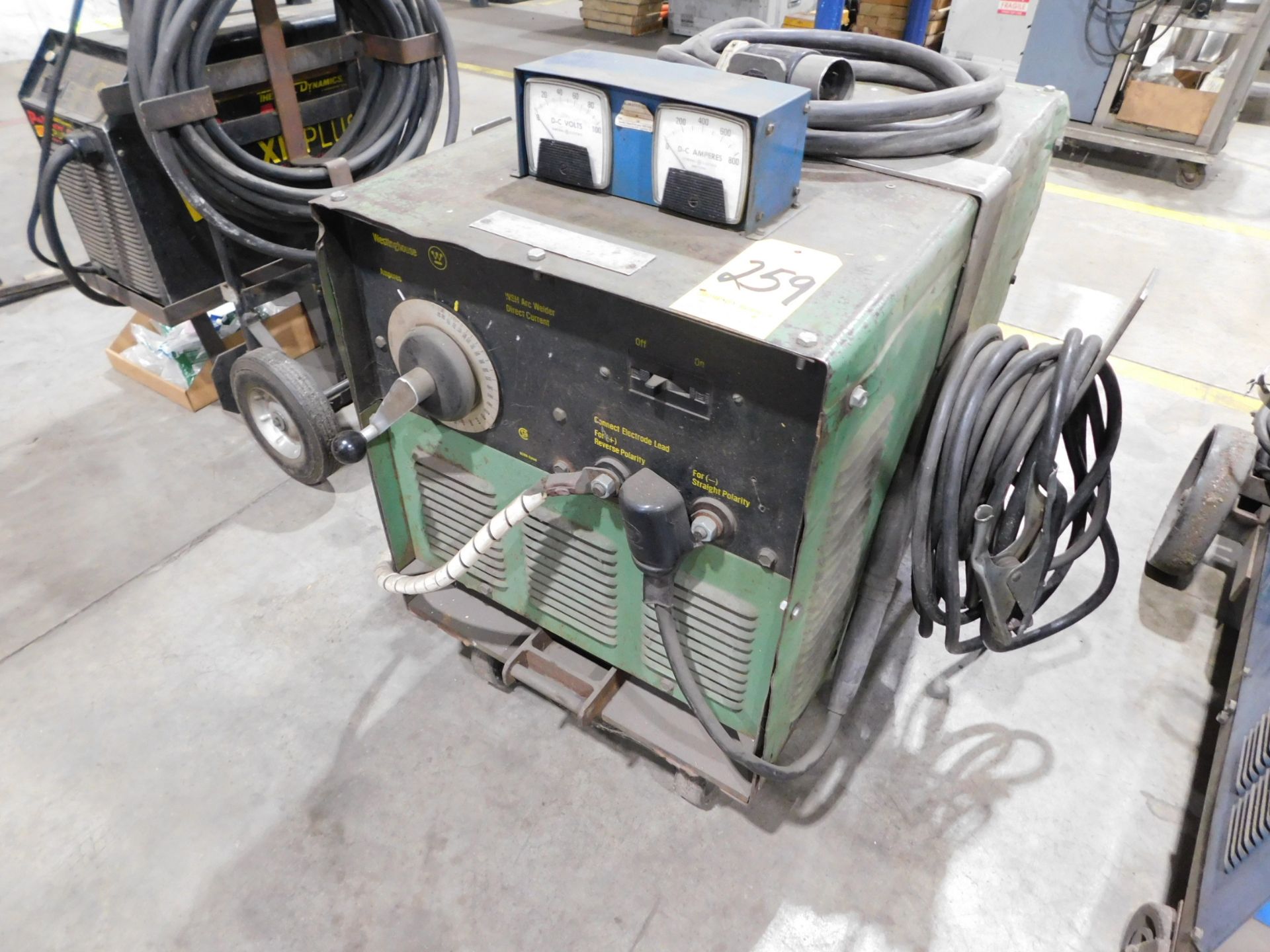 Westinghouse WSH Arc Welder, with Electrode Holder and Ground Cable
