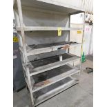 Metal Shelving Unit, 24" X 96" X 30" High