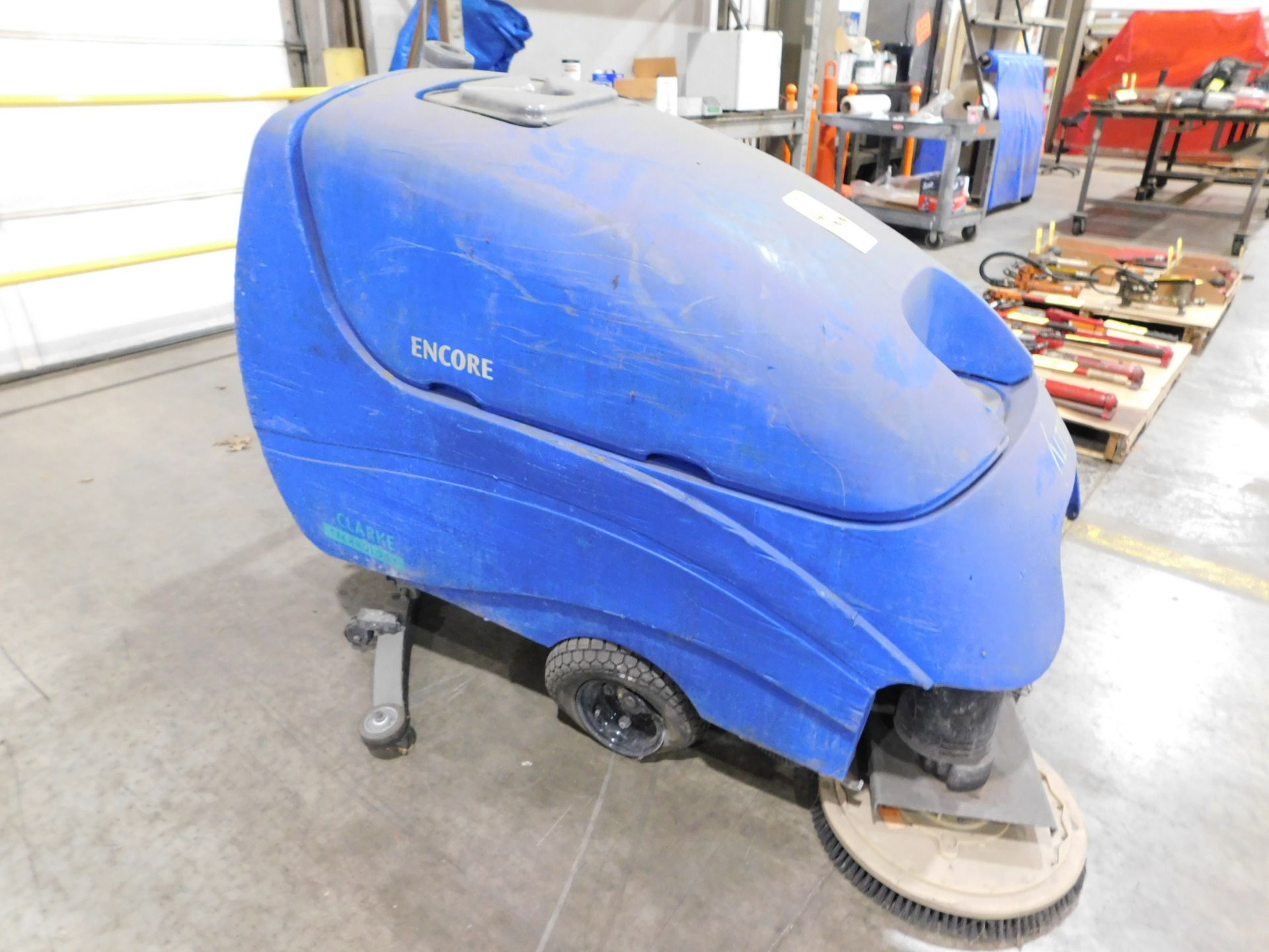 Clarke Encore Walk-Behind Electric Floor Scrubber, Not in Running Condition