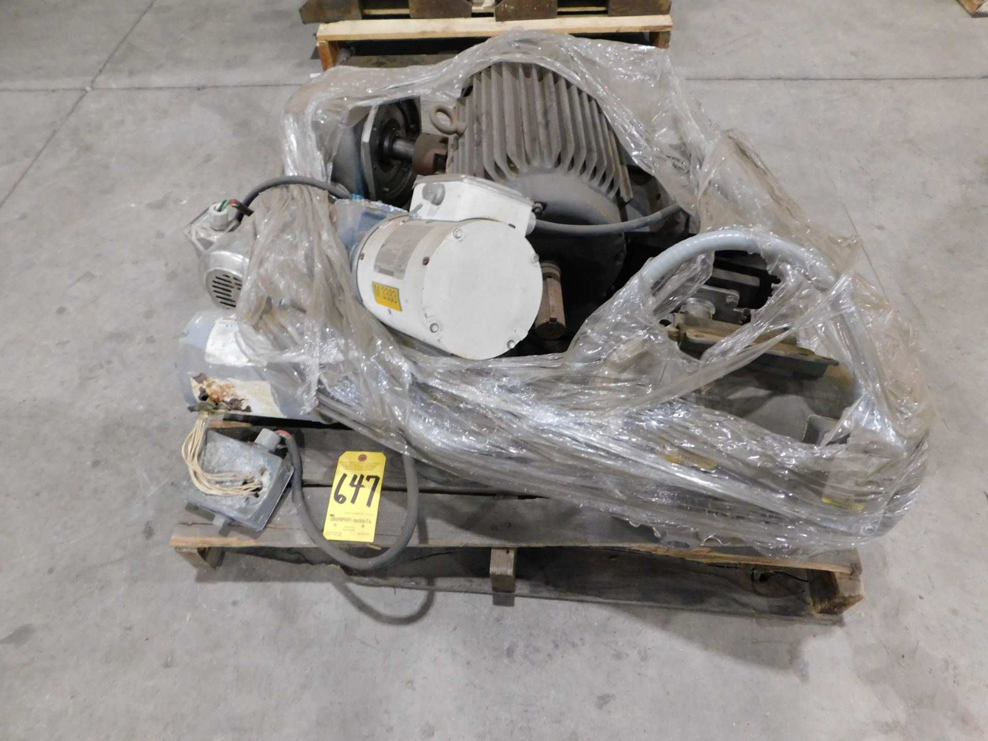 Skid Lot of Electric Motors