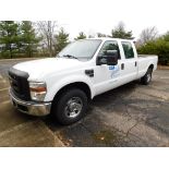 2008 Ford F250XL Super Duty Pick Up Truck, VIN 1FTSW20548EB51209, Crew Cab, Automatic, 8' Bed, 190,