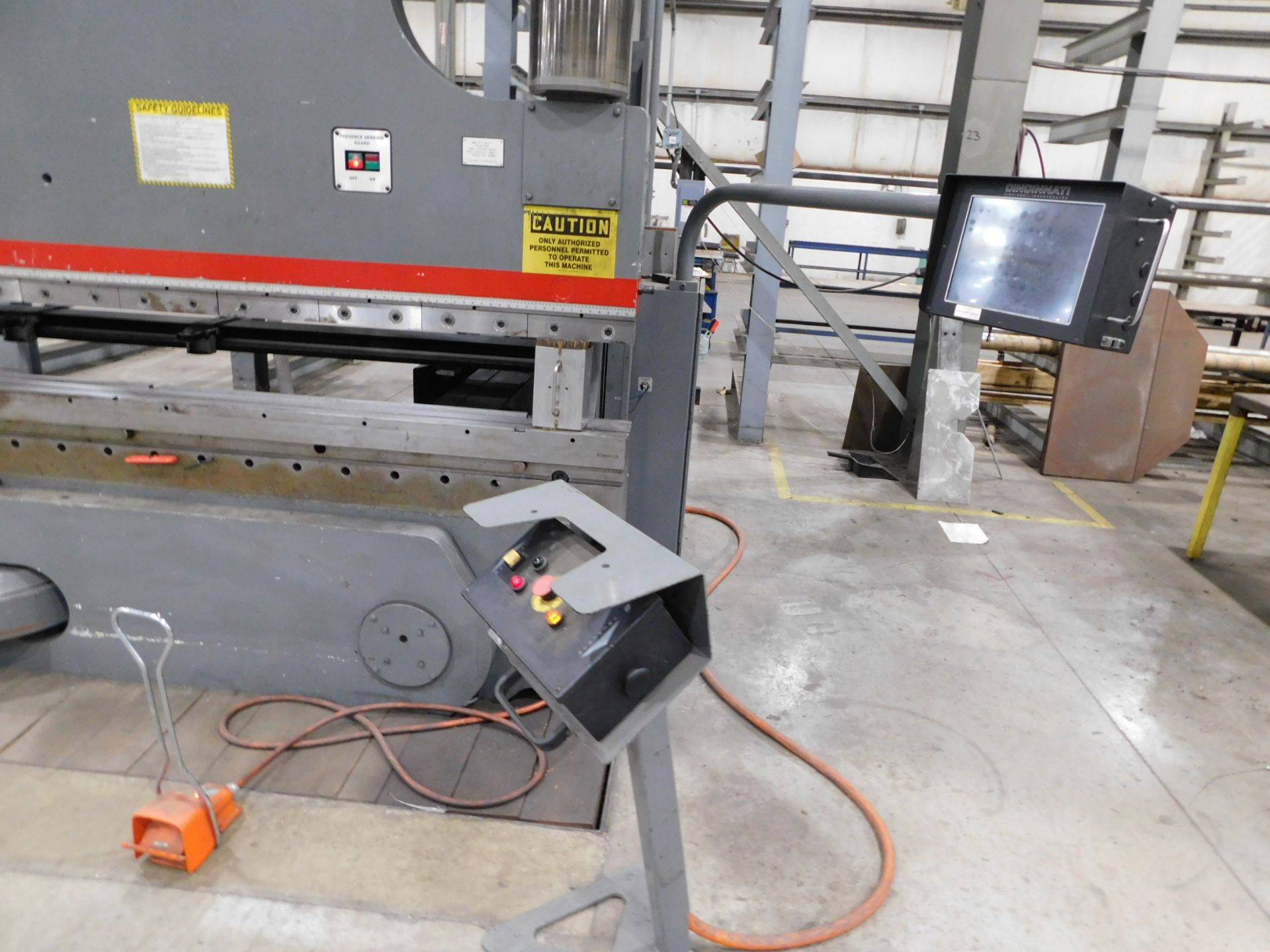 Cincinnati Model Proforma 350PF X 12 CNC Hydraulic Press Brake, s/n 54485, New 2010, Cincinnati CBII - Image 5 of 16