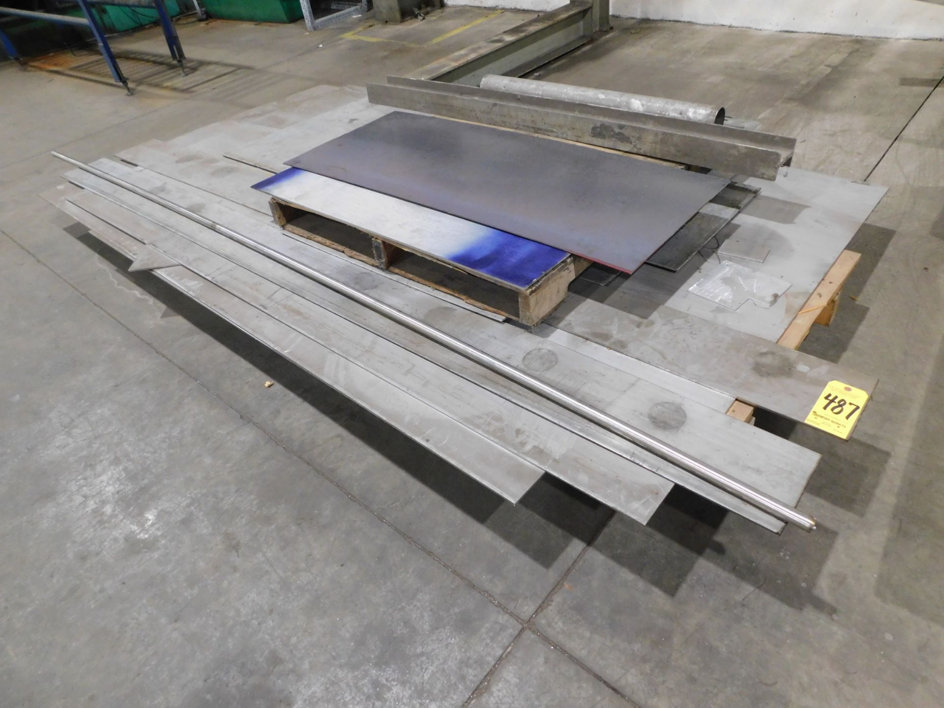Misc. Stainless Steel Sheets including (2) 60" X 102" X 1/4" and Several Additional Pieces