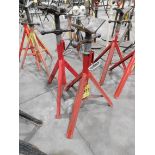 (2) Pipe Stands