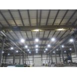 PH 10 Ton Overhead Crane, Rail and Hoist Only, 48’ Approx. Span, Over Hung Crane, Under Hung