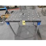 Roller Top Table, 32" X 40" X 37" High