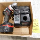 Craftsman 1/2" Drill/Driver, with Battery and Charger, 12/19.2 Volt