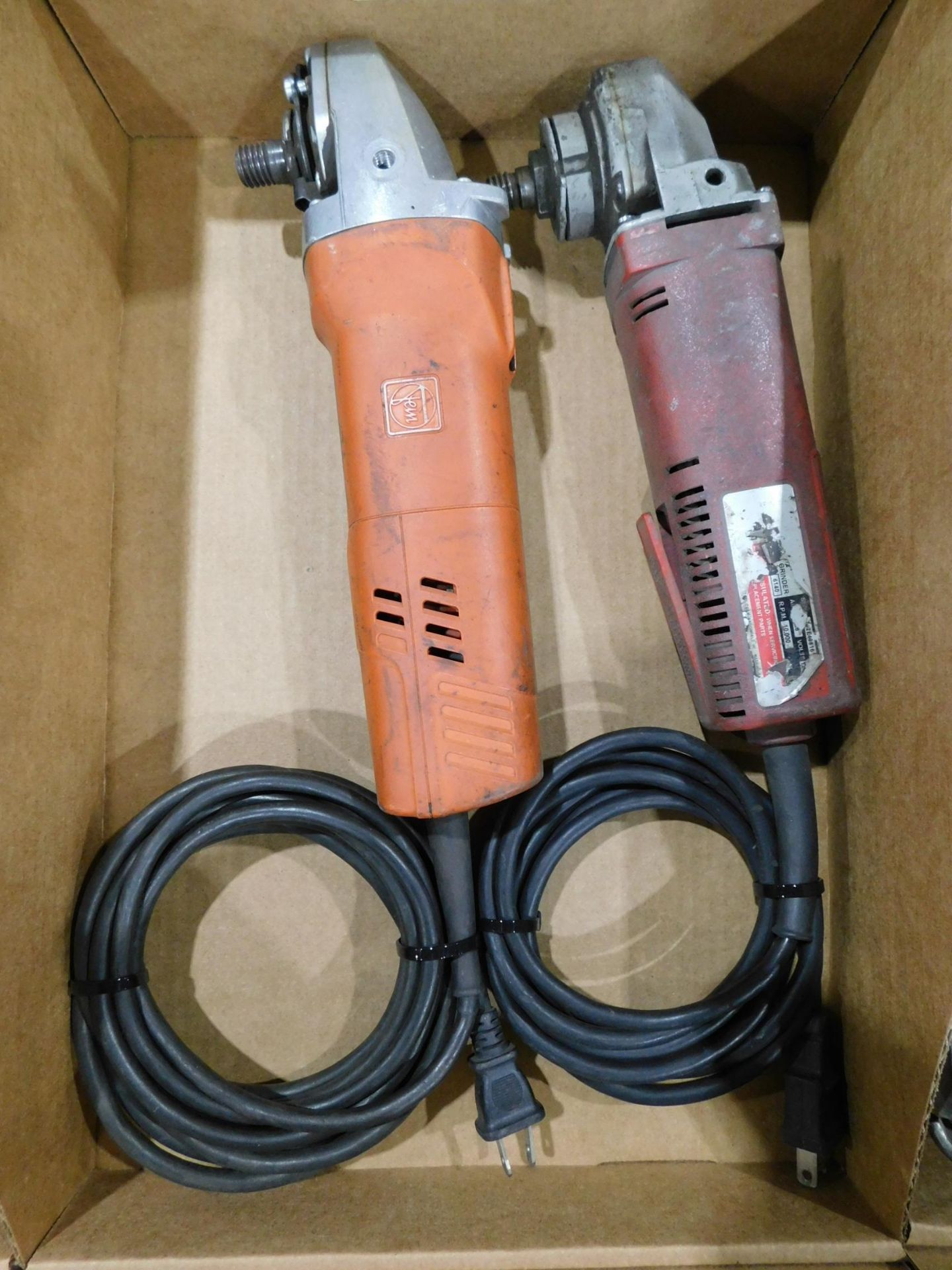 Fein & Milwaukee 4 1/2" Right Angle Grinder