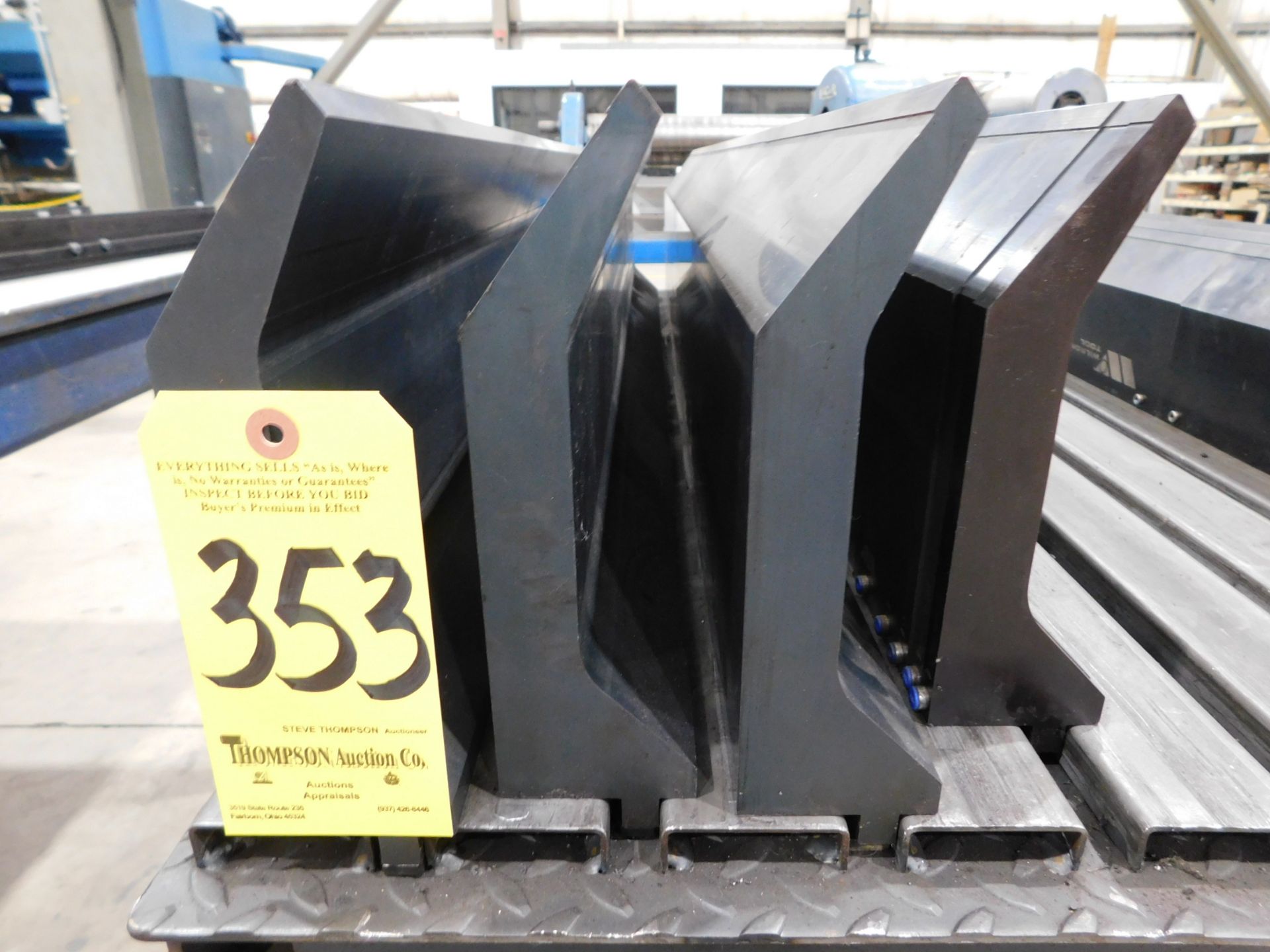 Wilson #50361, 75 Degree Sectionalized Gooseneck Punch Press Brake Tooling, 8.75" Height, .062" - Image 2 of 4