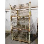 (3) Wire Baskets