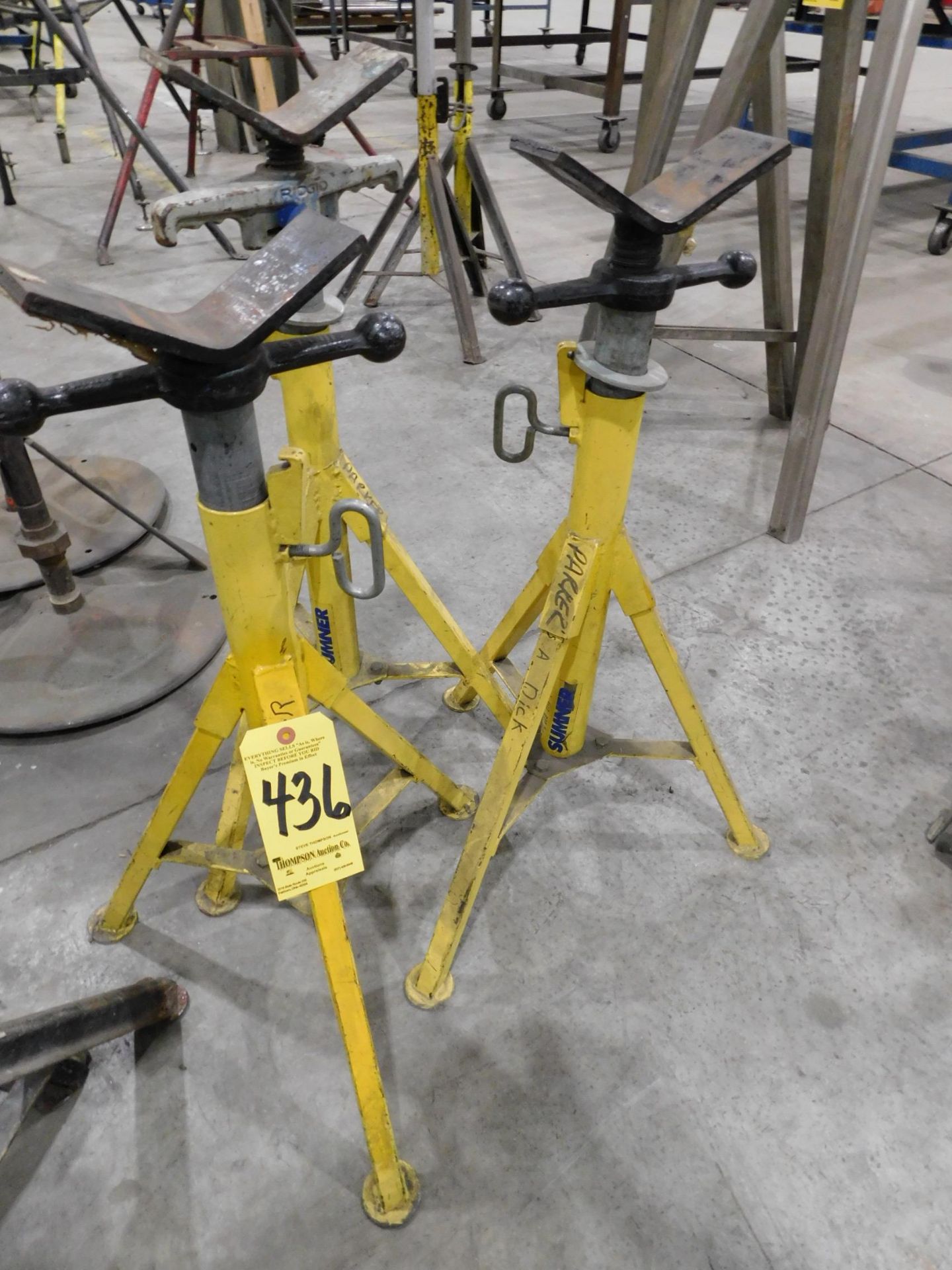 (3) Pipe Stands