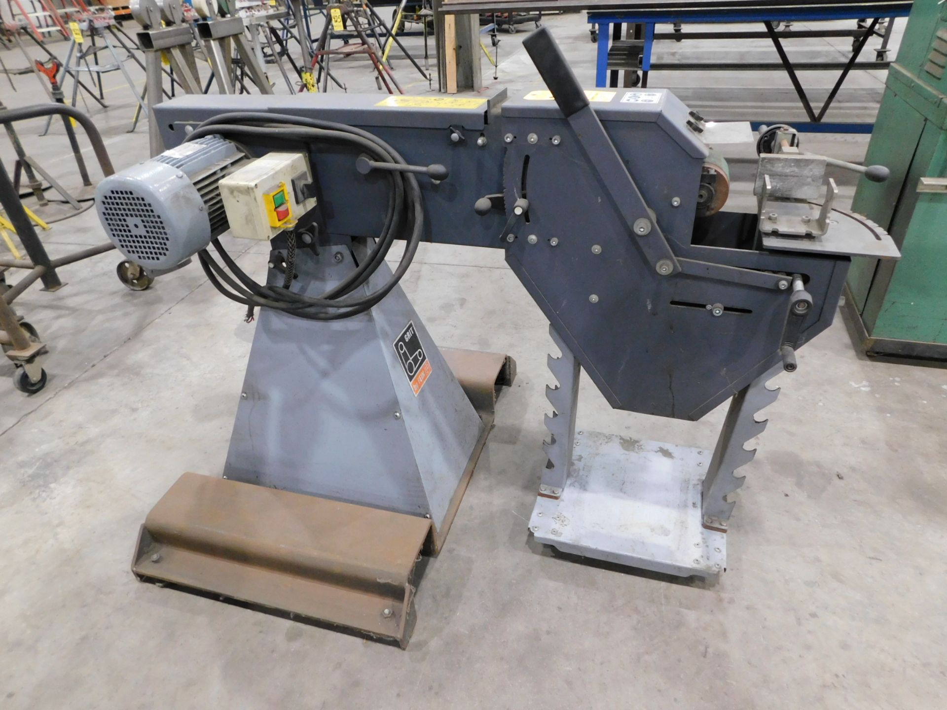 Fein/Grit Model GX752H, 3" X 79" Belt Grinder, s/n 0638601, 2 HP, 460/3/60 - Image 2 of 6