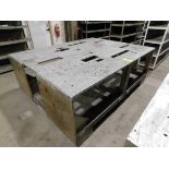 Aluminum Welding/Layout Table, 75" X 98" X 35 1/2" High