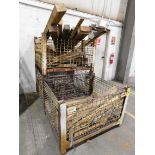 (3) Wire Baskets